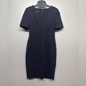 Judith & Charles Black Midi Dress